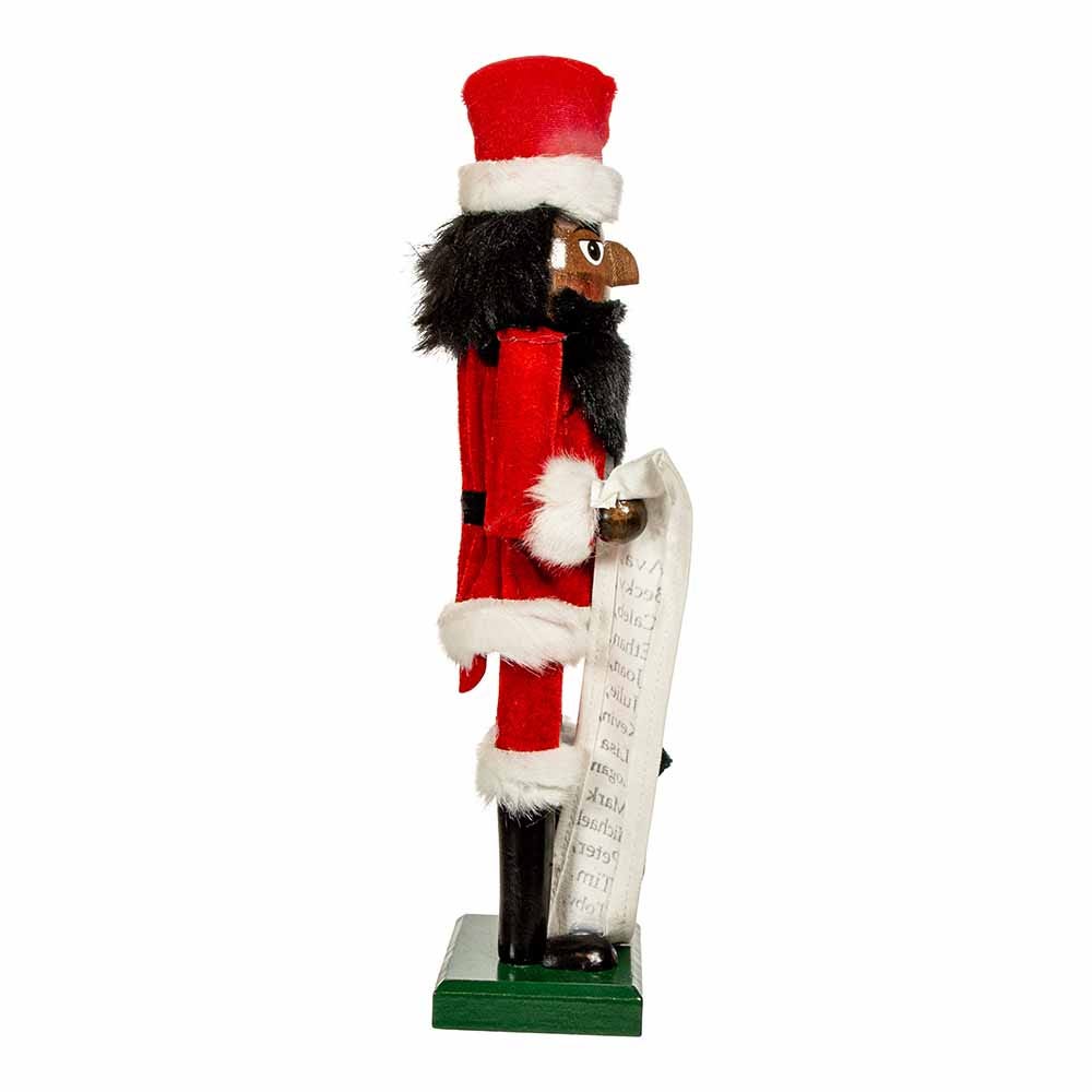 Kurt Adler 15-Inch African American Santa Nutcracker